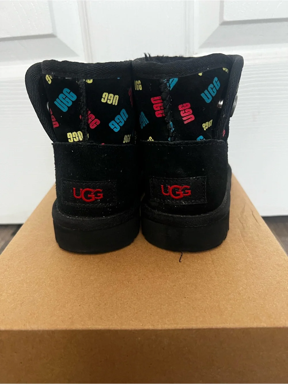 UGG Kids Jona Confetti Logo Boots
